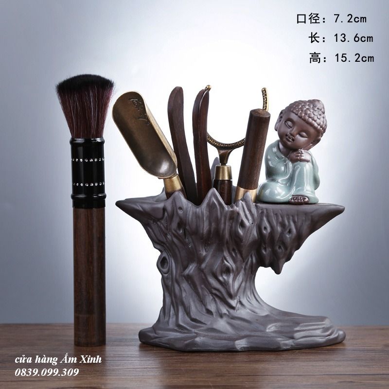 Bộ dụng cụ pha trà đạo / Bộ cung nhãn