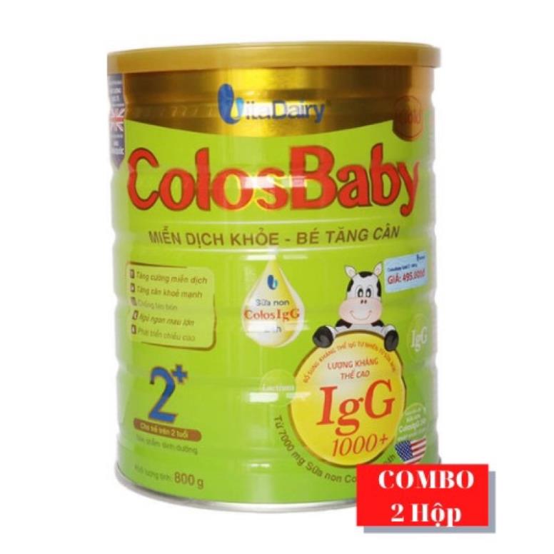 COMBO 2lon COLOSBABY GOLD 2+ 1000IgG  Date 2024