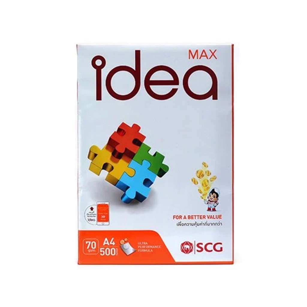 GIấy A4 idea Max 70gsm 500 tờ Thái Lan