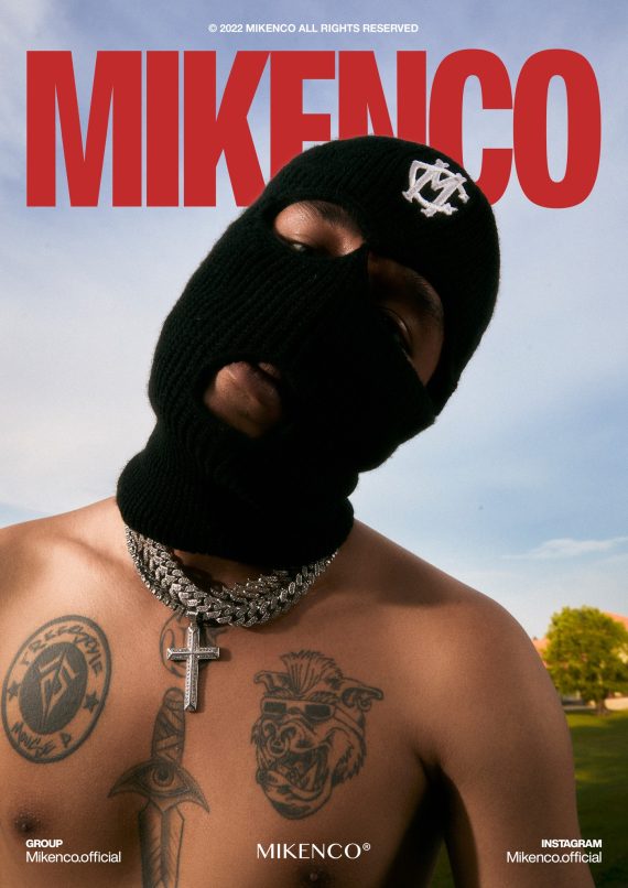 Mũ trùm len MIKENCO Wool knit hat