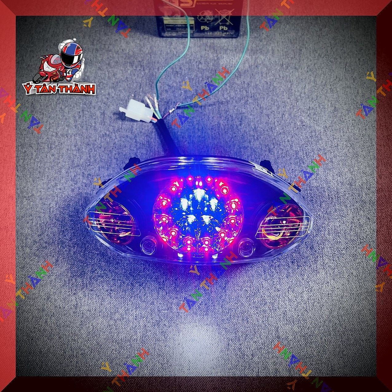 Đèn hậu Led cho sirius xăng cơ MS17
