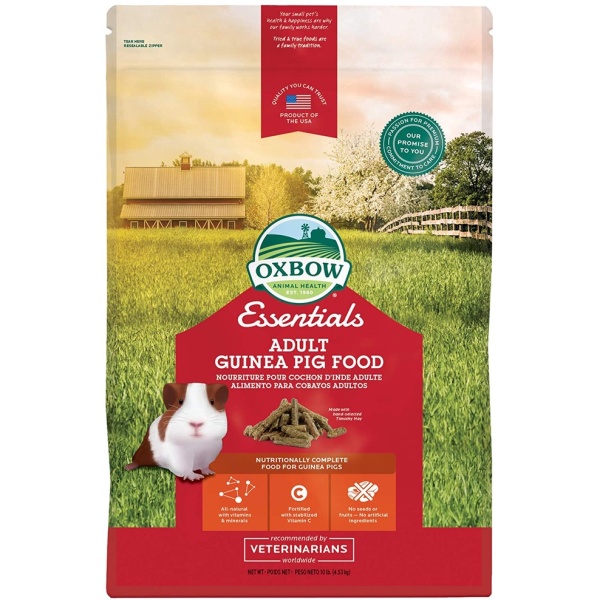 Thức Ăn Nén Bọ Ú Trưởng Thành Oxbow 🐹FREESHIP🐹 Essential Adult Guinea Pig Food Thức Ăn Thỏ Nén Dinh Dưỡng