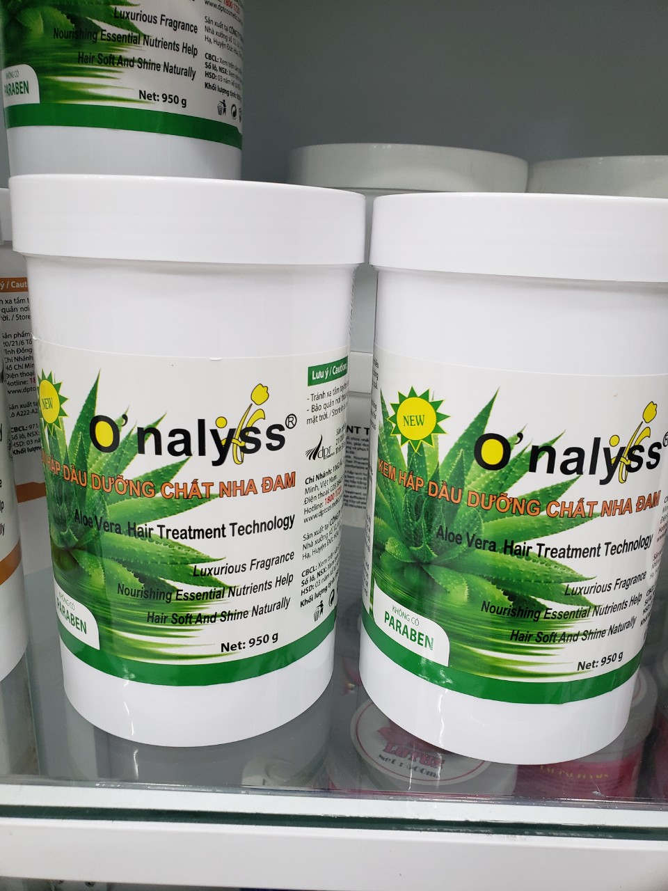 Hấp dầu onalyss hương nha đam 1000ml