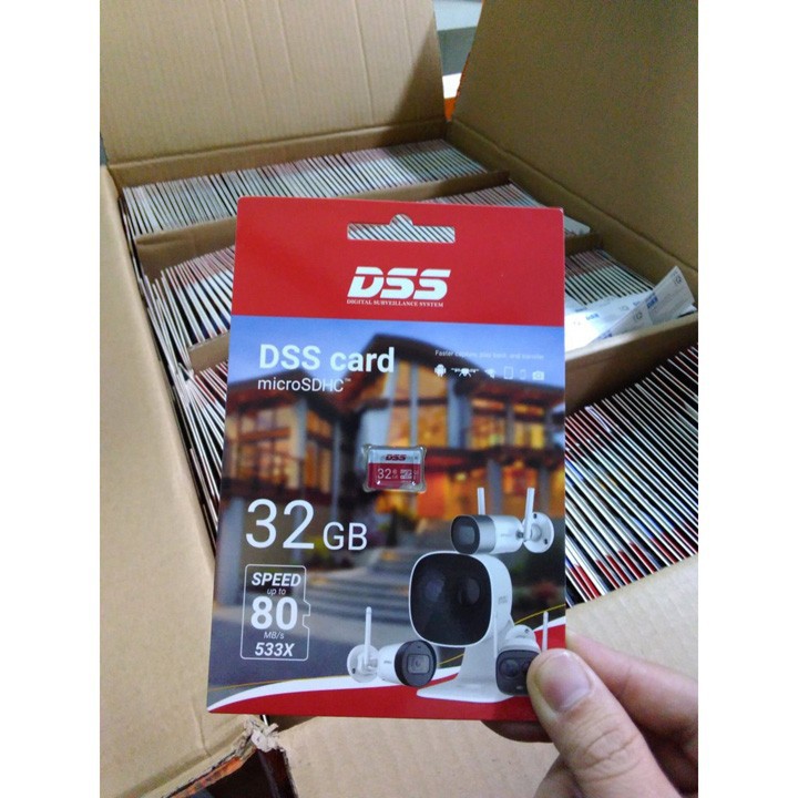 Thẻ Nhớ MicroSD 32G DSS - Thẻ Nhớ Chuyên Dụng Camera