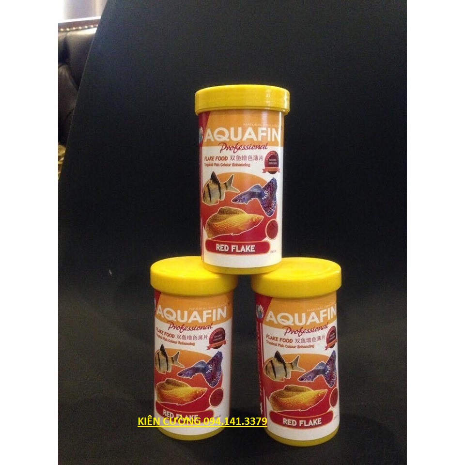 Thức ăn cá cảnh AQUAFIN RED FLAKE 100ml