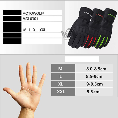 GĂNG TAY CHỐNG NƯỚC MOTOWOLF