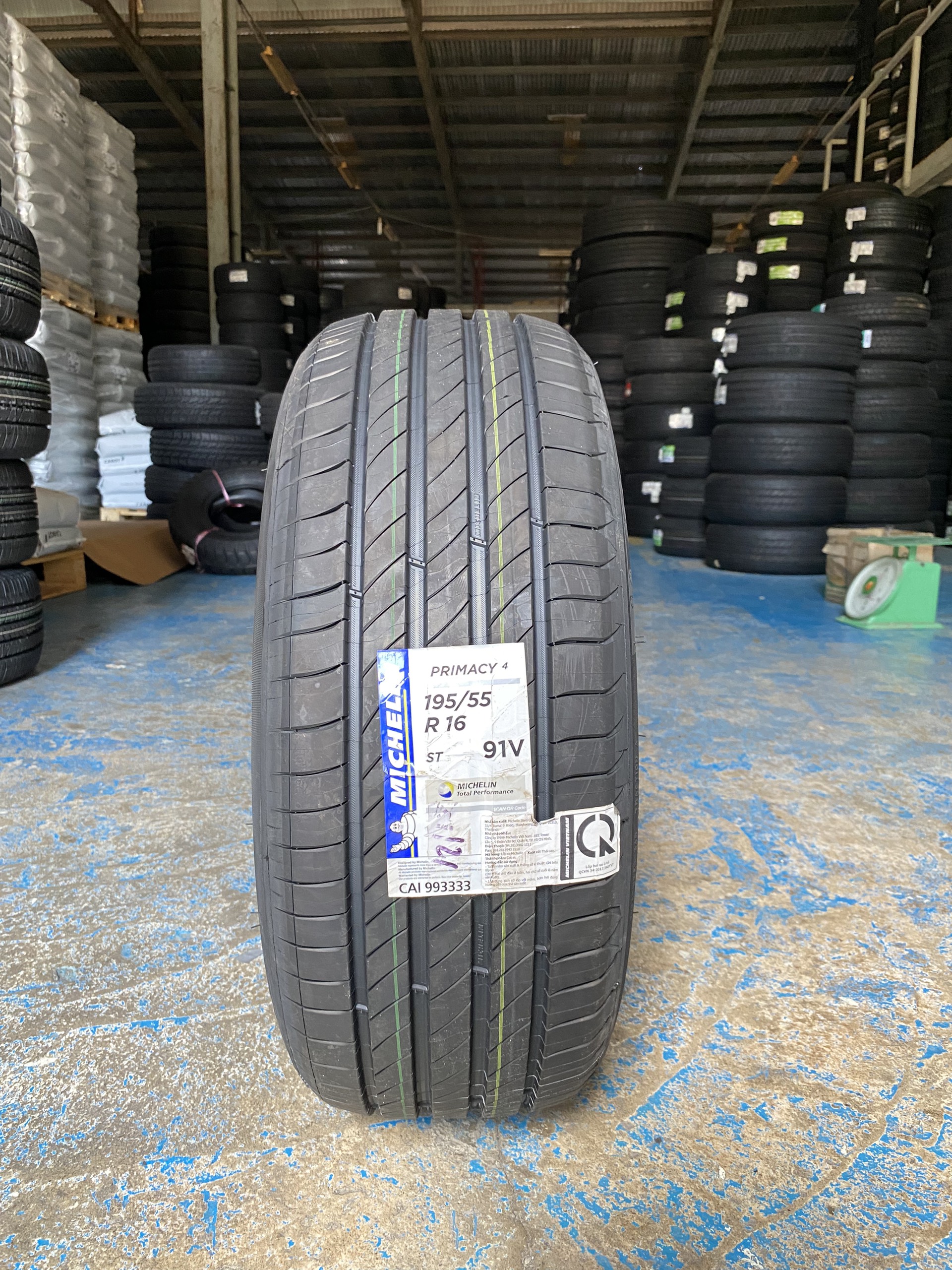 Lốp Michelin 195/55R16 Primacy 4