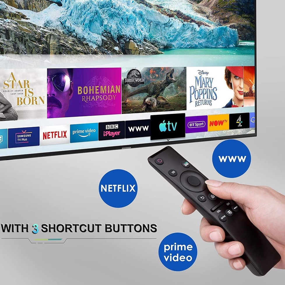 Remote TV SAMSUNG 4K đời cao hàng xịn