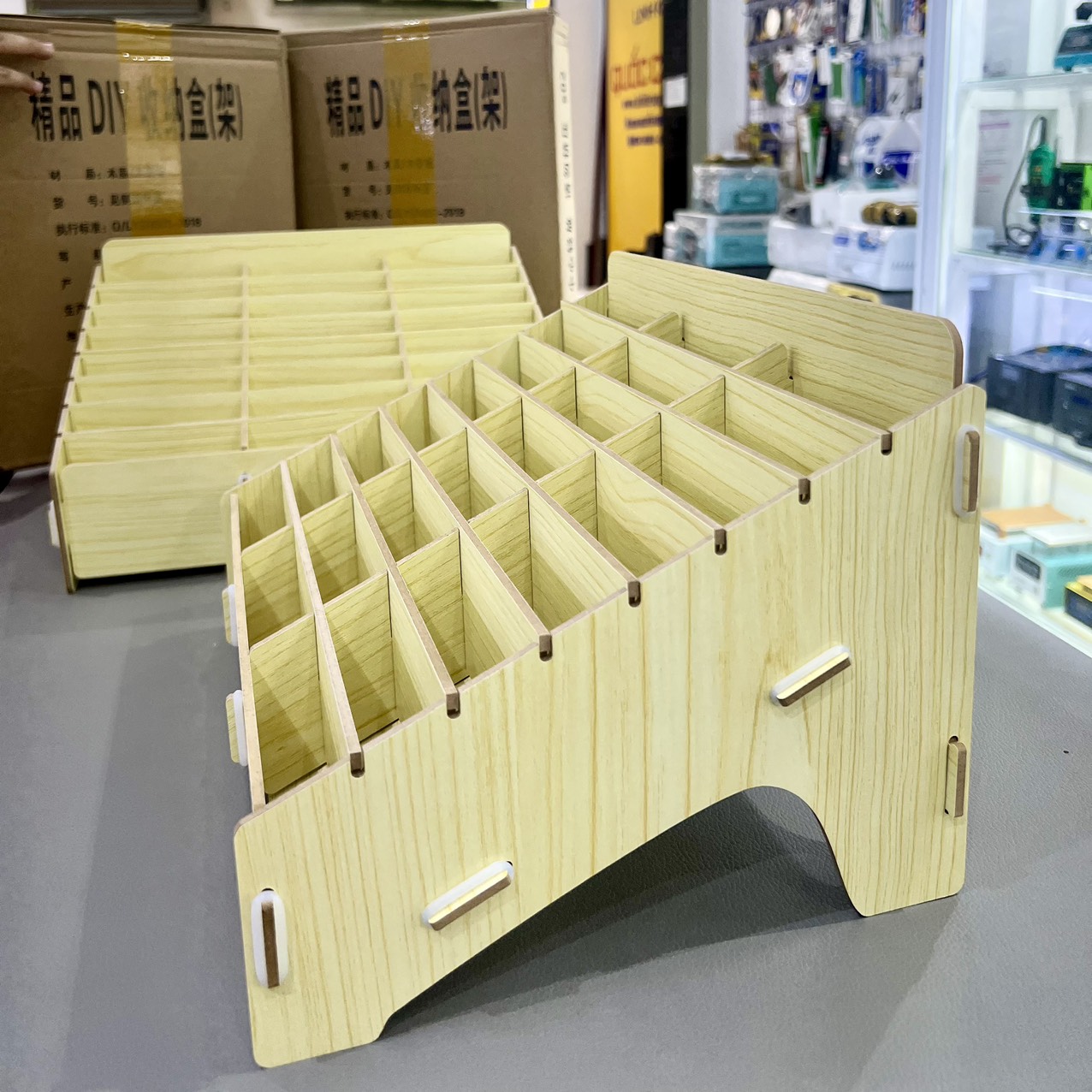 Kệ gỗ đa năng 24 ngăn dễ dàng lắp ráp