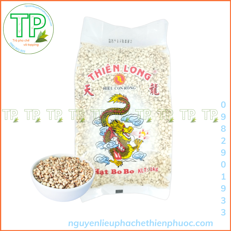 hạt bo bo (ý dĩ) - lẻ 100g - nấu chè sâm bổ lượng (mua gói nguyên 1kg ở link khác)