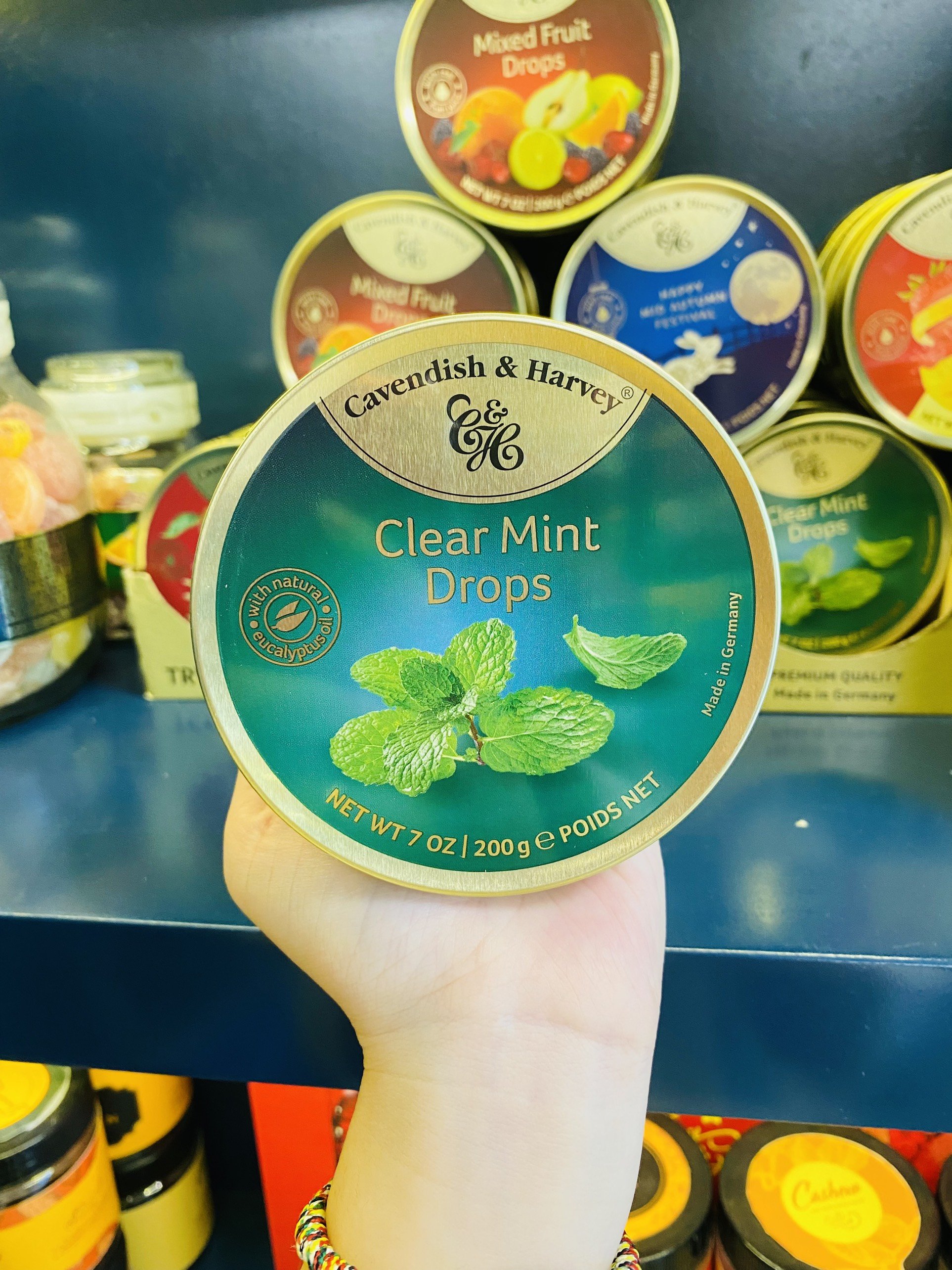 Kẹo trái cây Đức Cavendish Harvey hộp 200g các vị