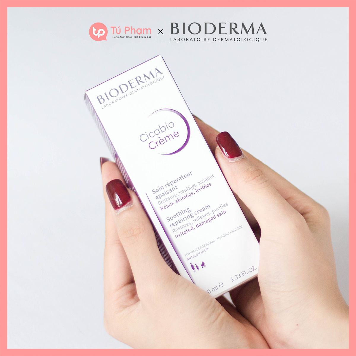 Kem Phục Hồi Da Bioderma Cicabio Cream