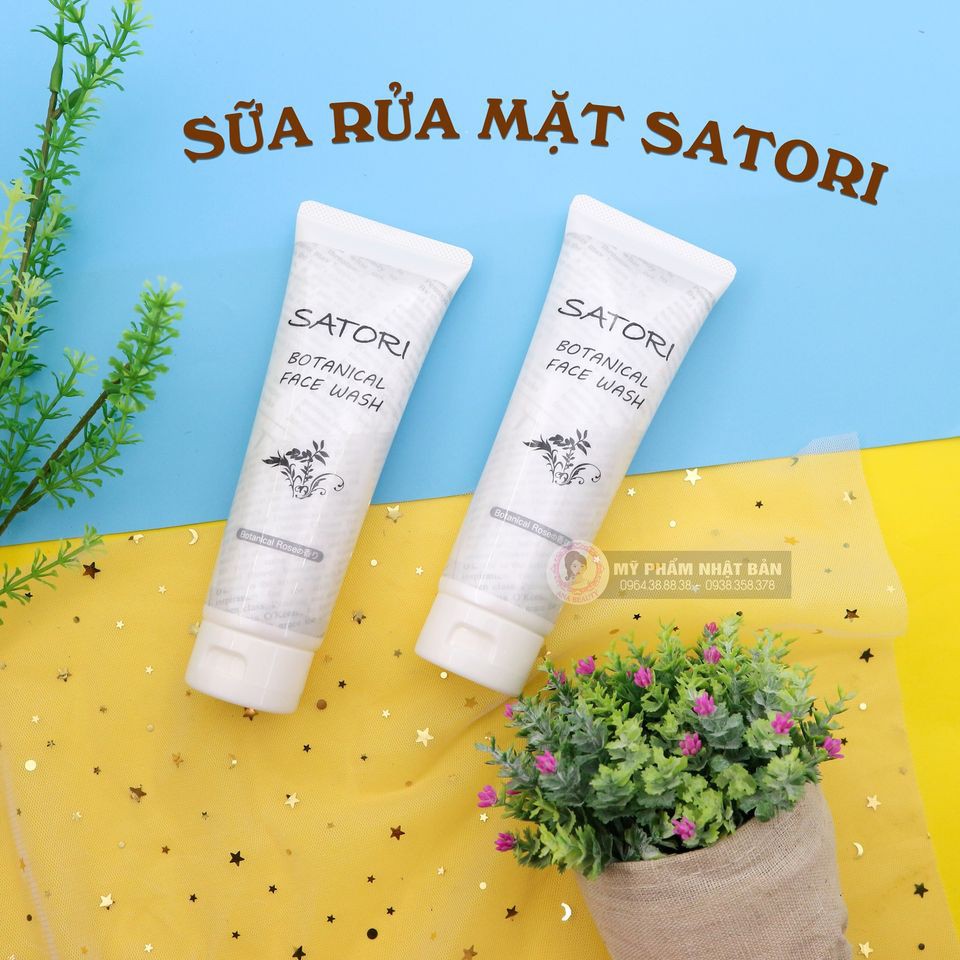 SỮA RỬA MẶT THẢO MỘC SATORI 150G NHẬT BẢN