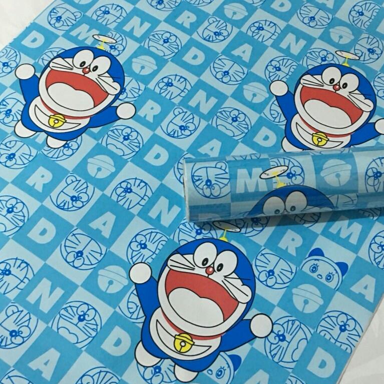 Giấy dán tường cuộn DOREMON-M1 khổ 45cm có keo sẵn