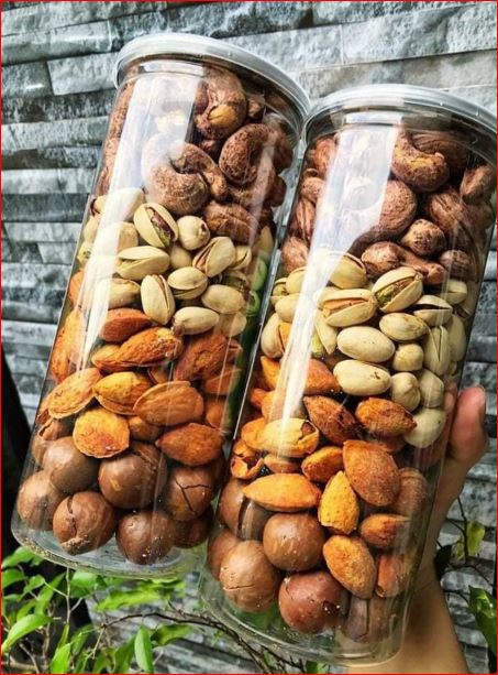 ]hạt mix 5 loại hạt dinh dưỡng 🌰 tốt cho sức khỏe gồm hạt điều ,dẻ,óc chó, hanh nhân,maca ty ty shop