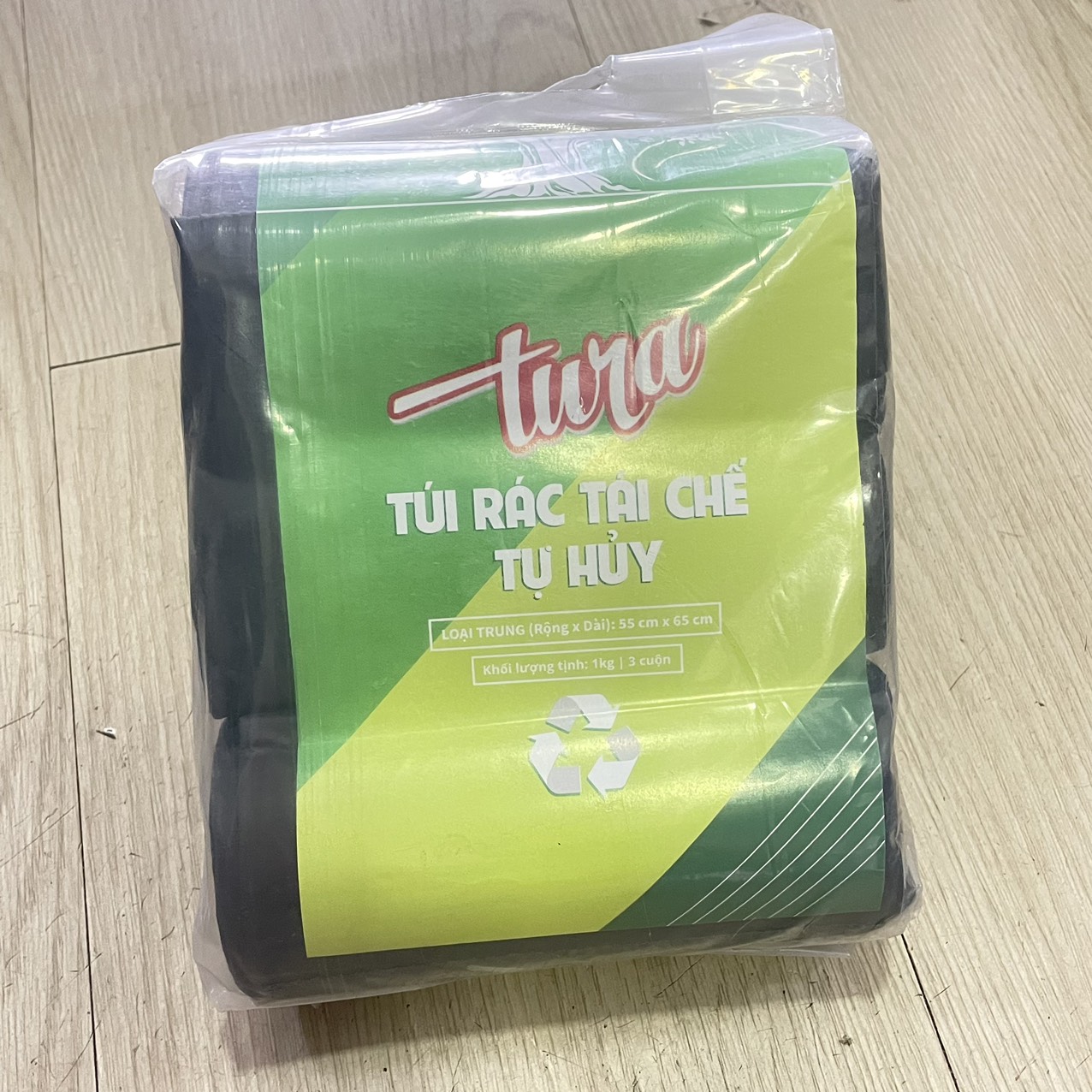 Túi Đưng Rác Đen Nhiều Size- 1kg/Túi