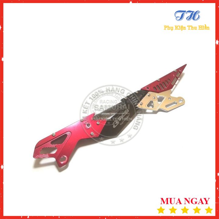 Che sên nhôm cnc xe exciter winner - màu đỏ