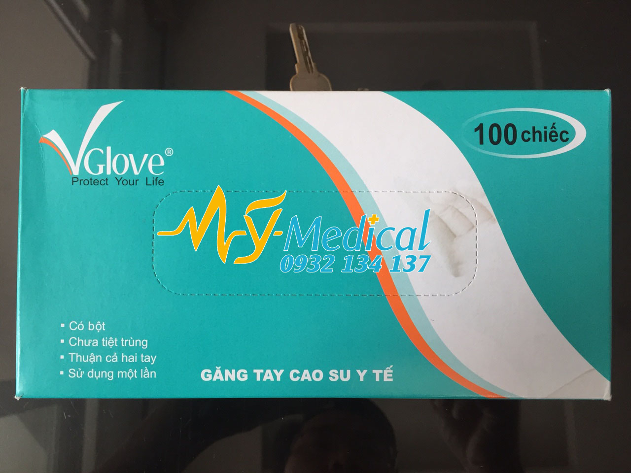 Găng tay y tế có bột Vglove