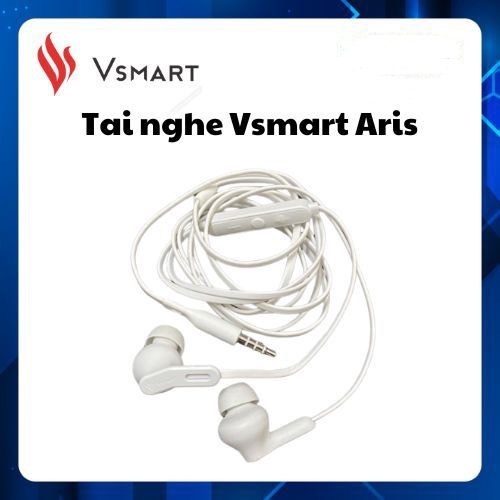 tai nghe Vsmart aris có dây zin bóc máy, tai nghe có dây jack tròn 3.5mm BH 12 tháng