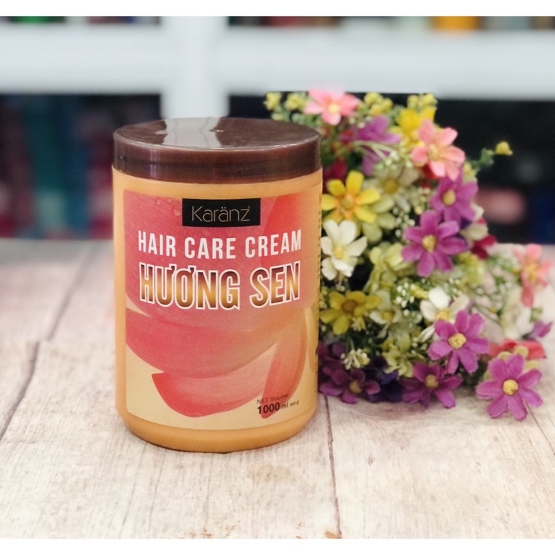 Hấp Ủ Karanz siêu mềm mượt Hương Trái Cây Sen Kiwi Bơ Dừa 1000ml giữ mùi thơm lâu
