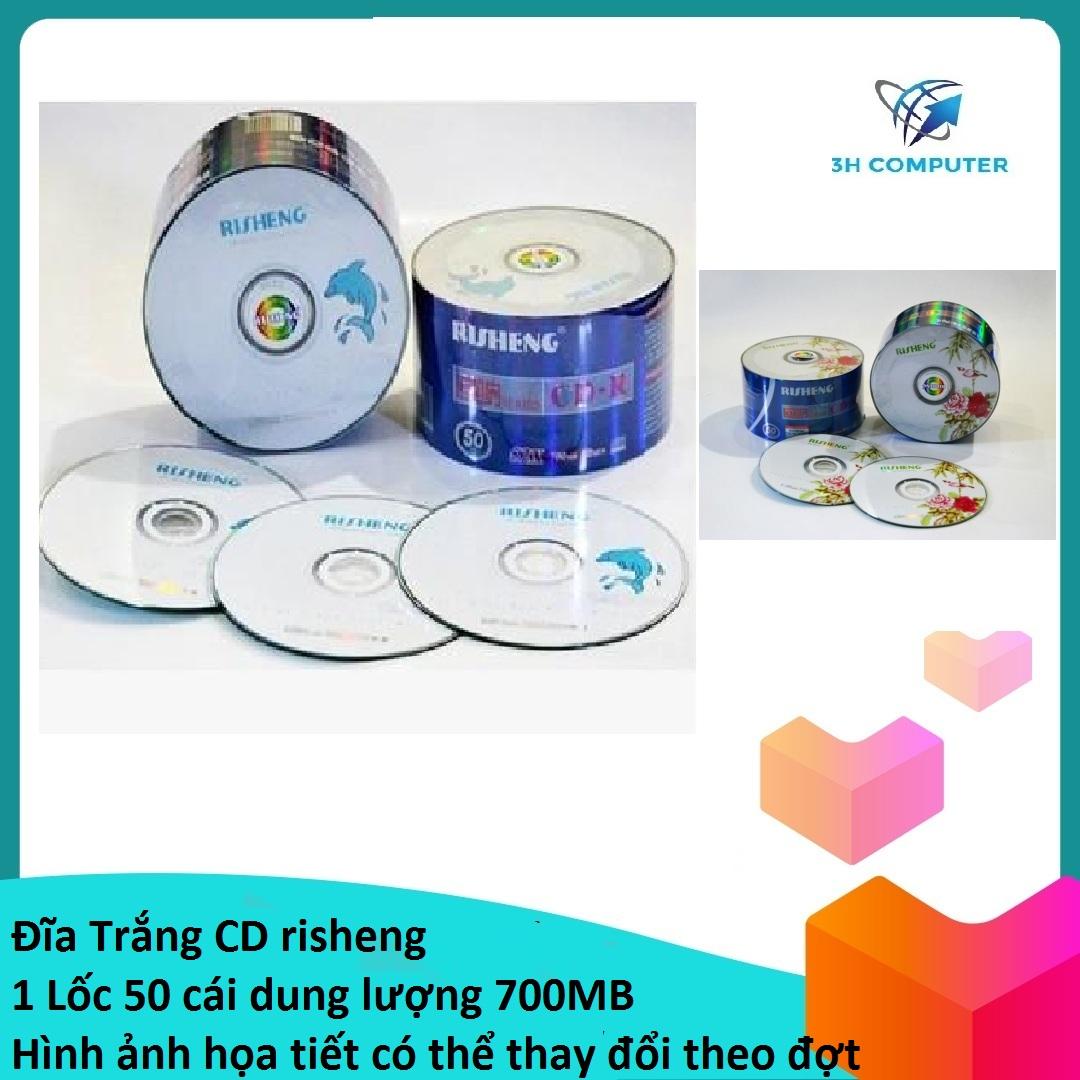 Đĩa trắng CD RISHENG 1 Hộp 50 CÁI 700mb