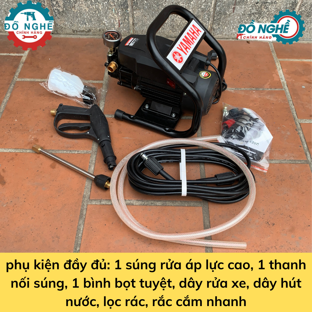 Máy rửa xe gia đình 3500W 100% đồng