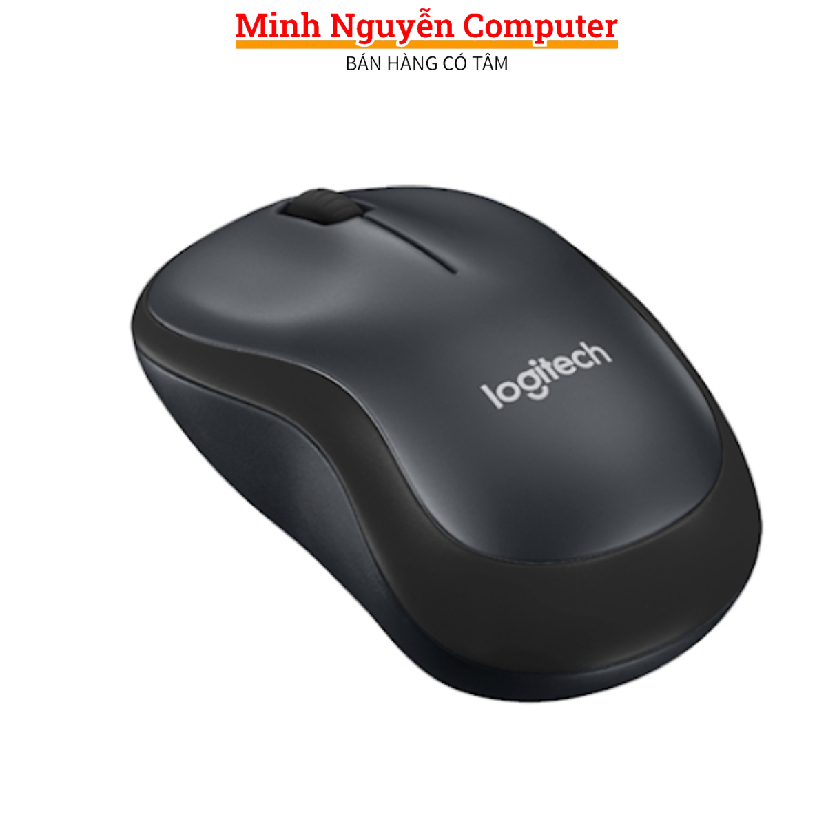 Chuột Không dây Logitech Silent M220, dùng cho máy tính PC, Laptop, Kết nối cổng USB, Tặng kèm Pin