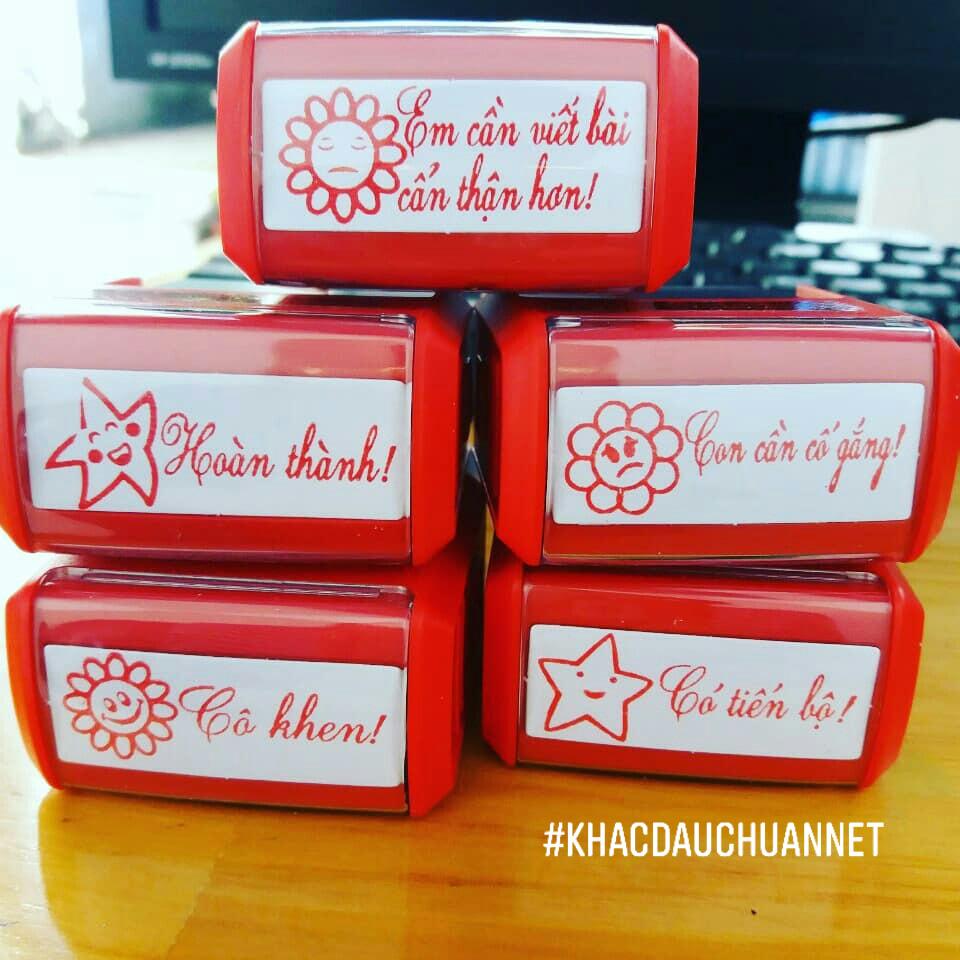 Combo 5 dấu cô khen - TDSTamp