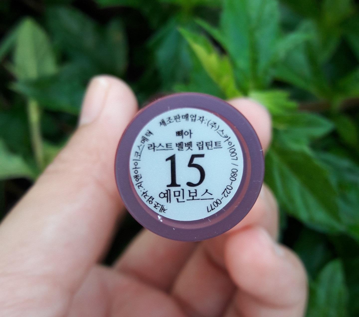 Son BbiA Last Velvet Lip Tint Version 3