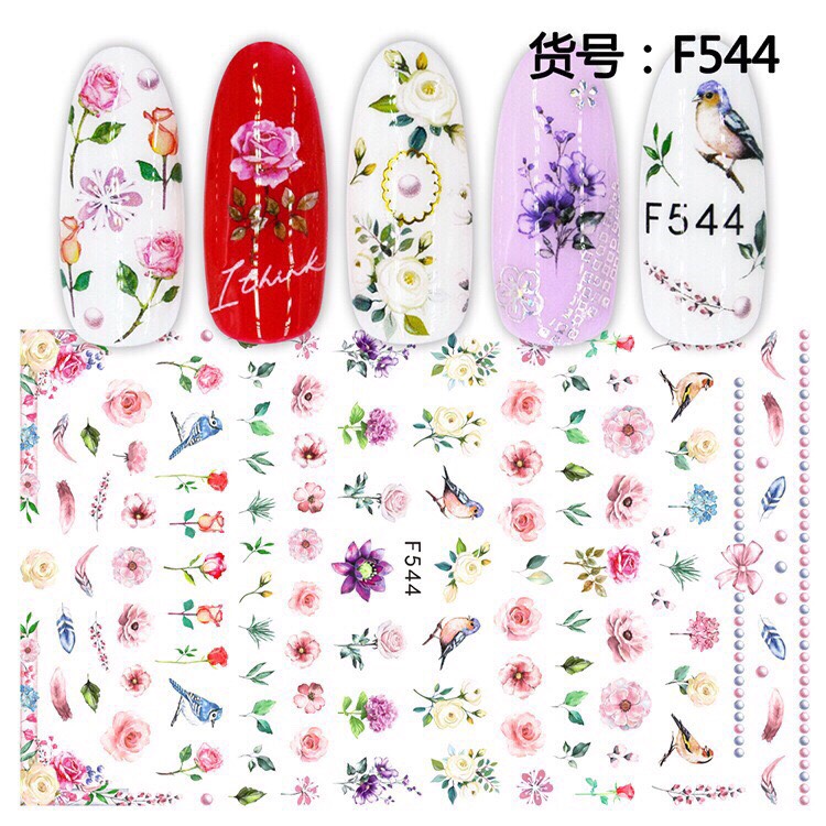 Sticker hoa