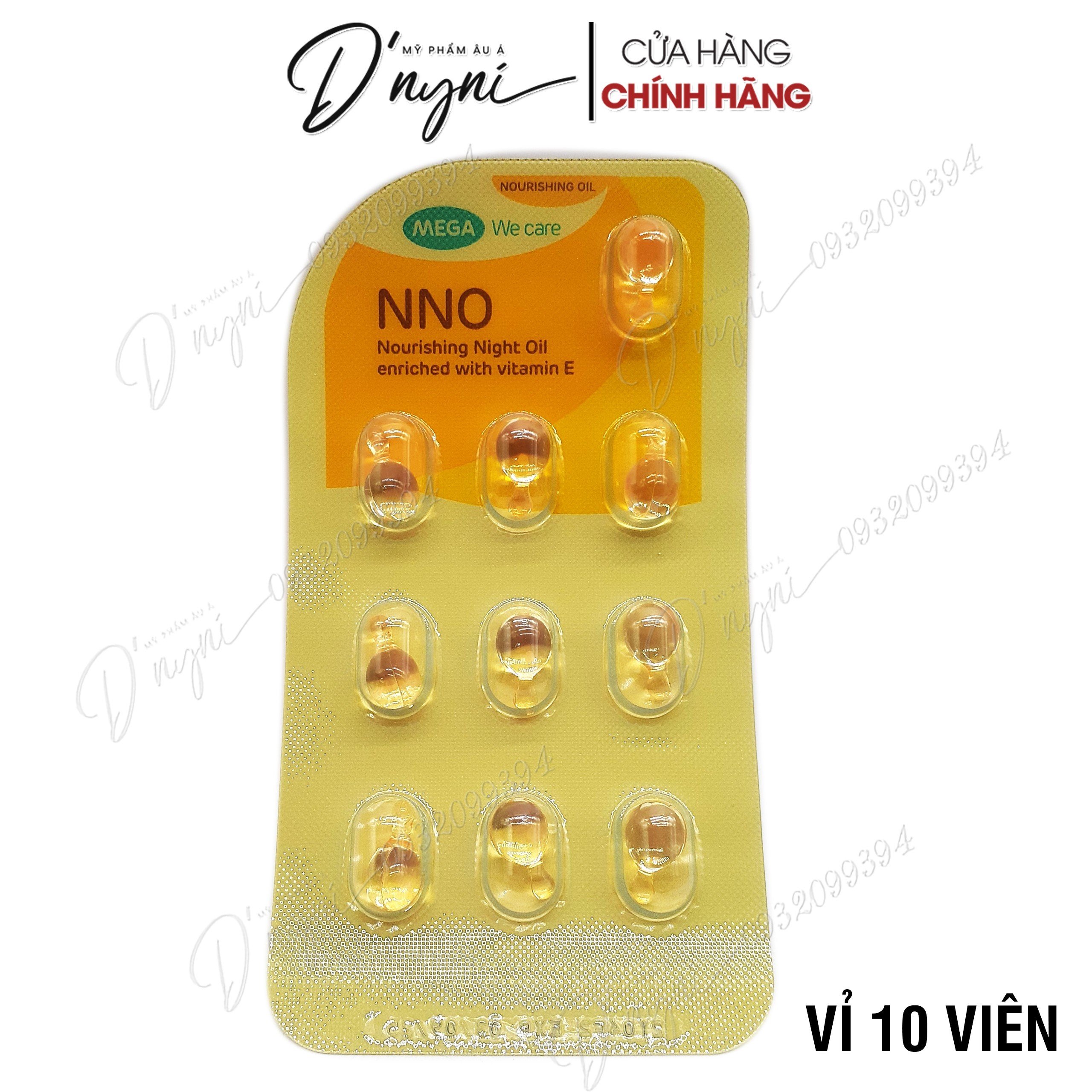 Mega we care NNO nourishing night oil original