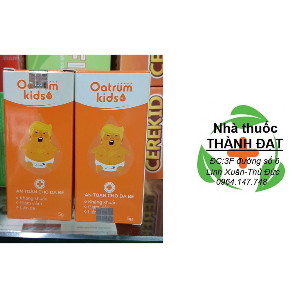 Kem bôi da oatrum kids tube 20gr