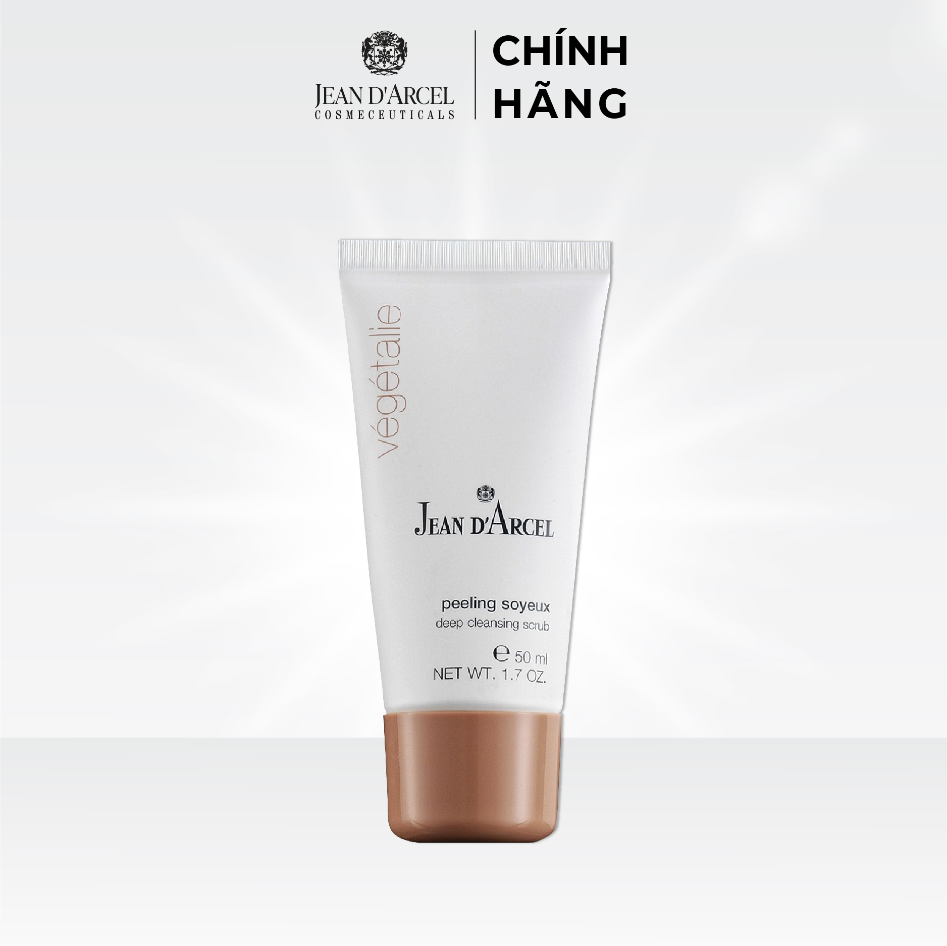 J135 Tẩy tế bào chết dạng hạt thế hệ mới Vegetalie - Deep Cleansing Scrub 50ml - Jean d'Arcel