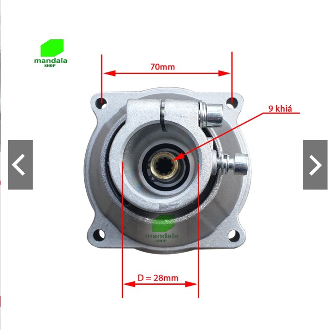 Bắp chuối máy cắt cỏ 4 thì GX35