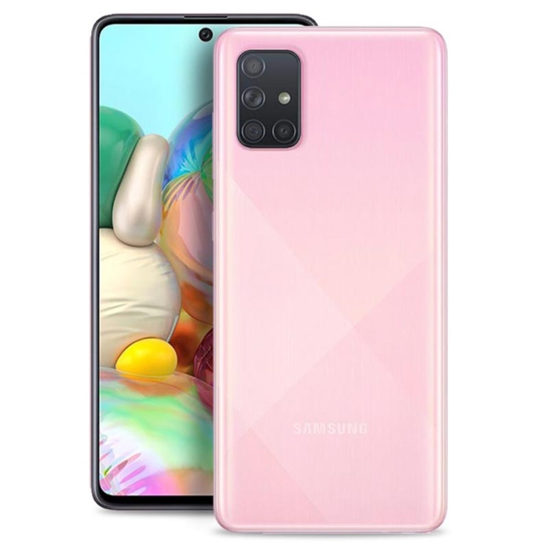 Ốp dẻo trong suốt Samsung Galaxy A71 (Hàng loại A)