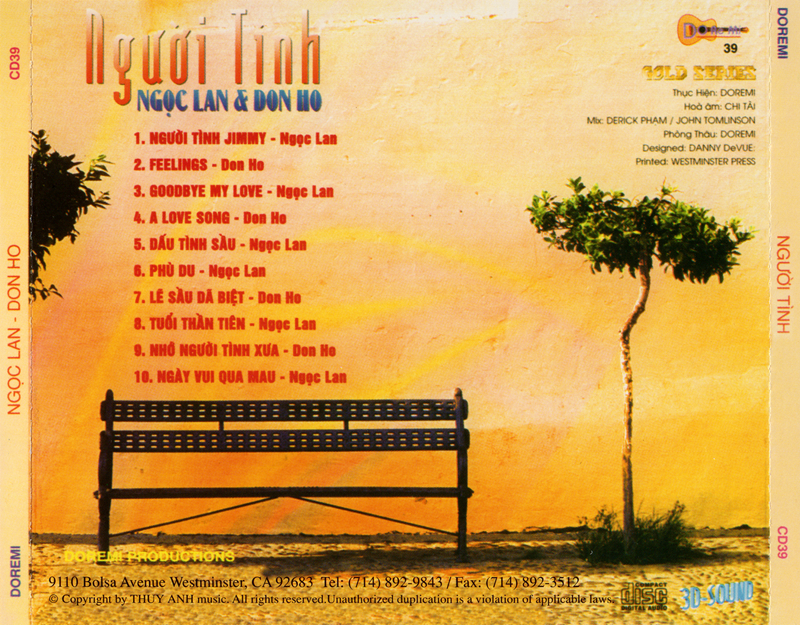 Bộ 6 CD tiếng hát danh ca Ngọc Lan 1 (phôi đĩa nhật)