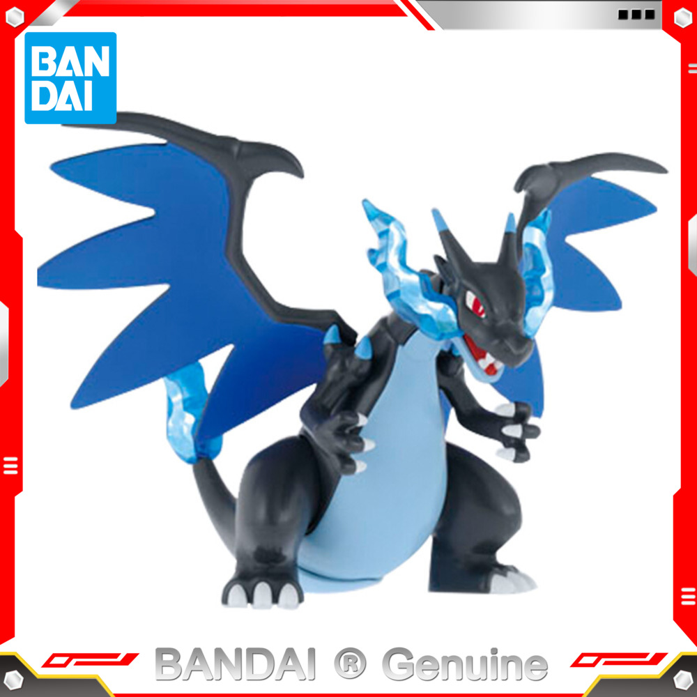 BANDAI Pokemon Pokémon lắp ráp đồ chơi mô hình, quá trình tiến hóa 36, lửa-thở rồng X 5057604 Đồ chơi rô bốt đồ chơi trẻ em Đồ chơi nhập khẩu Lắp ráp đồ chơi Quà tặng đồ chơi