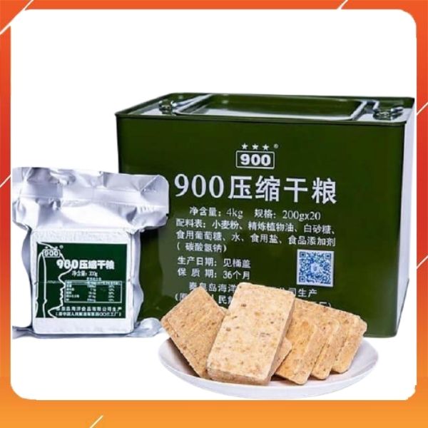 1 KG lương khô Quân Đội 3 sao 900