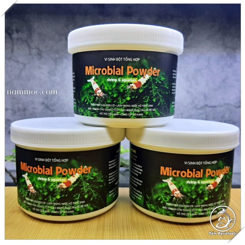 Microbial powder | vi sinh bột tổng hợp dành cho hồ tép và hồ thuỷ sinh
