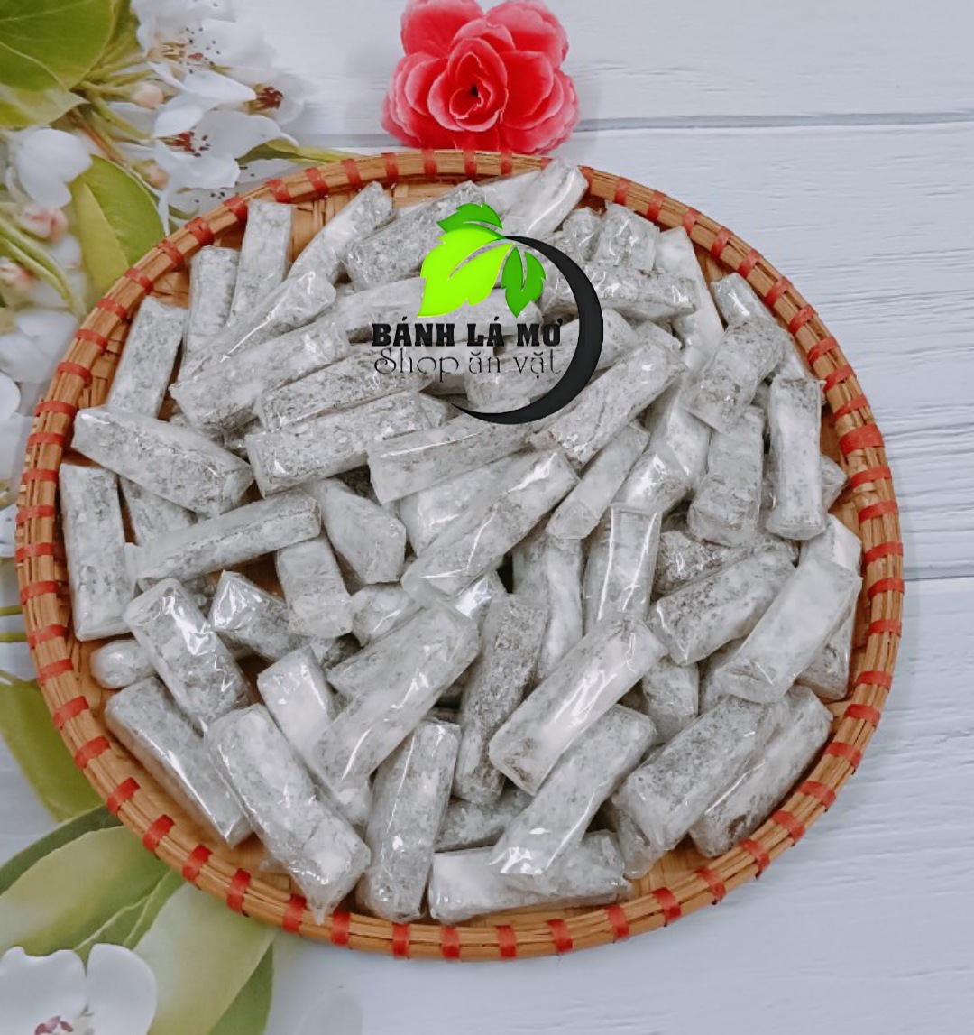 {Freeship} 1kg kẹo gừng dẻo phấn (kẹo da trâu) Bến Tre