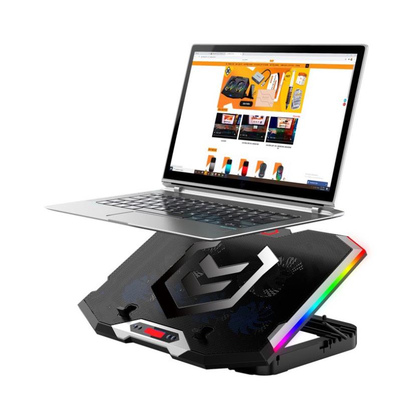 Đế tản nhiệt laptop Led RGB BAMBA B8