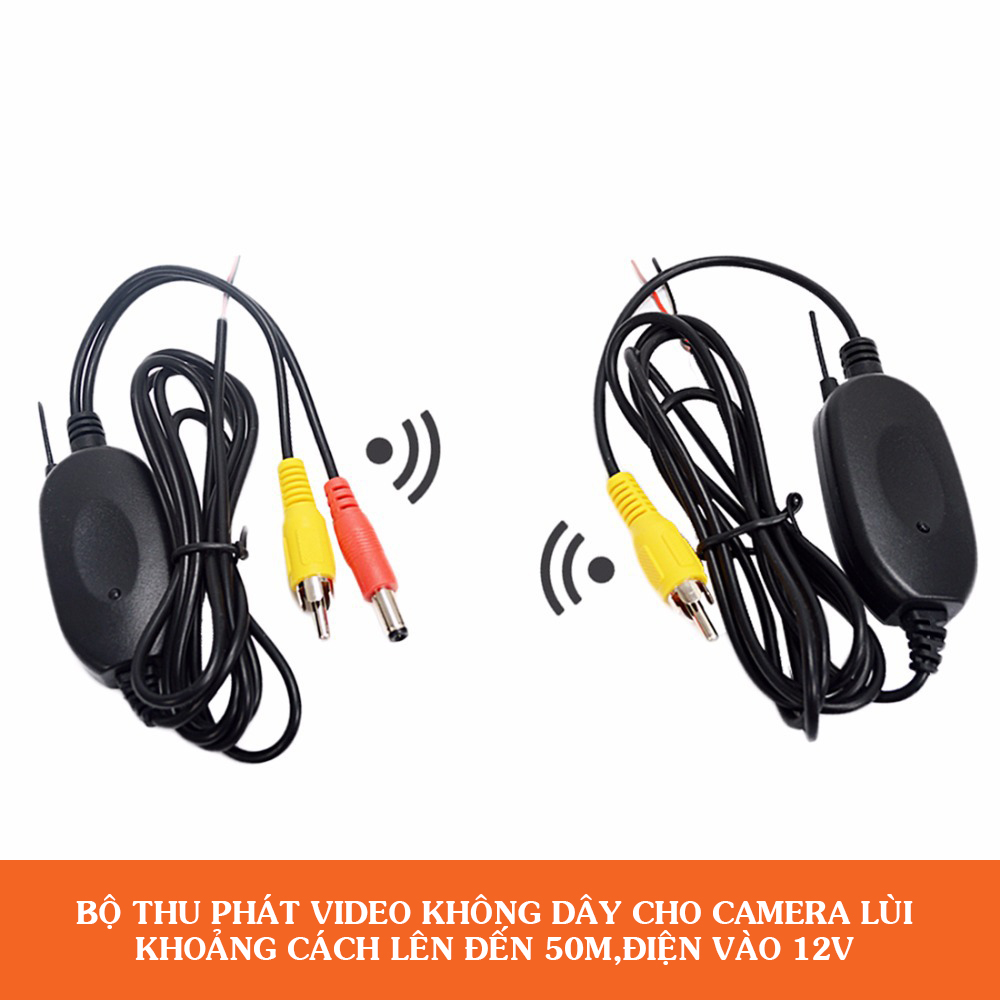 Bộ thu phát video không dây 2.4G cho camera lùi khoảng cách lên đến 50m