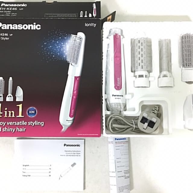 Máy uốn duỗi tóc Panasonic EH-KE46VP645 (Trắng)