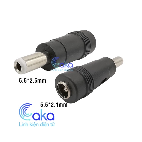 Jack chuyển nguồn Adapter 5.52.5mm