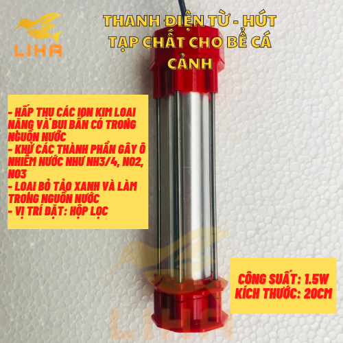 Thanh Điện Từ - Hút Tạp Chất Cho Bể Cá Cảnh