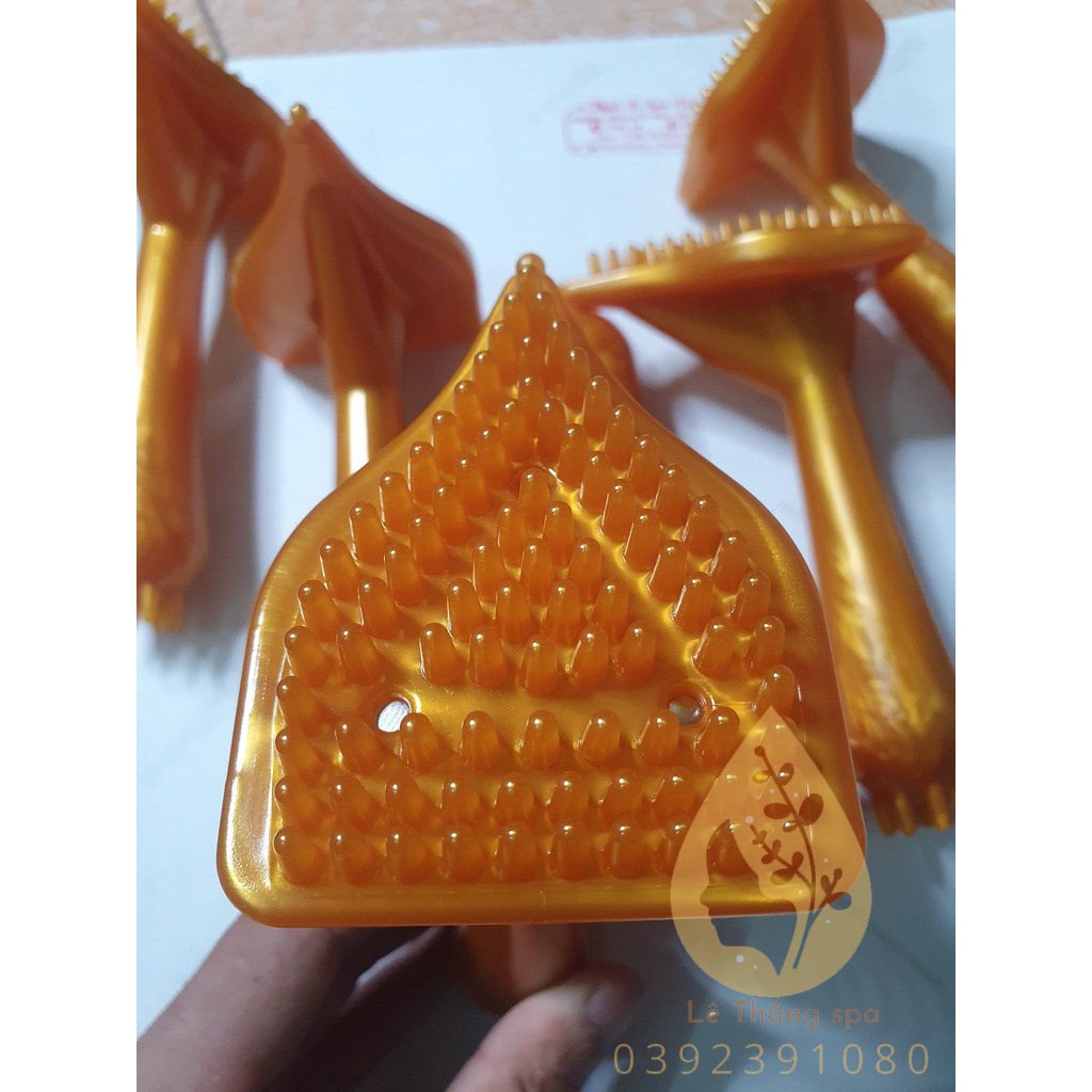 Bàn chải đả thông kinh lạc, massage body spa