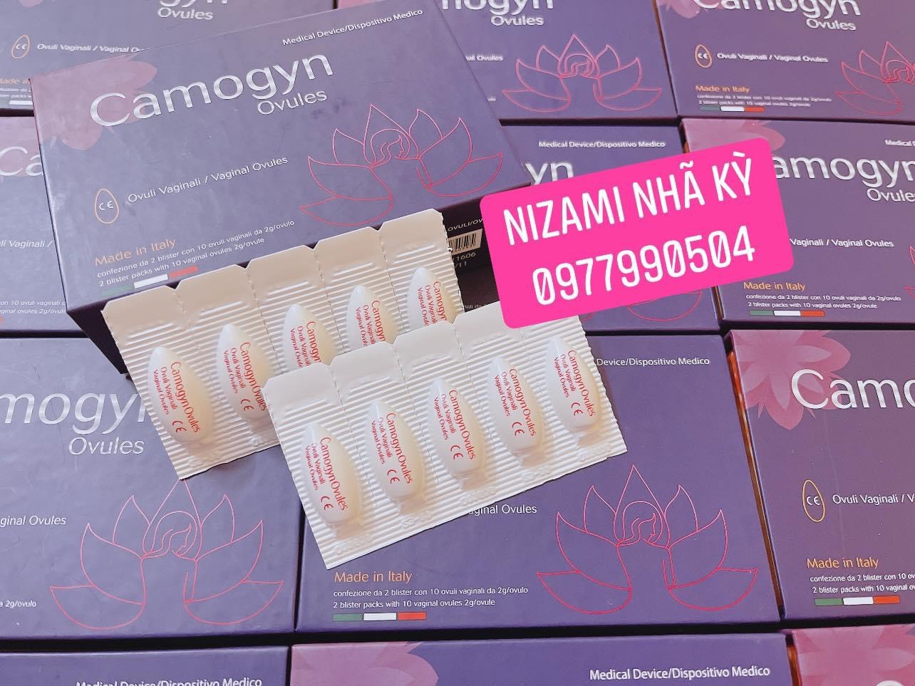 [HCM]Viên đặt phụ khoa Camogyn hộp 10 viên