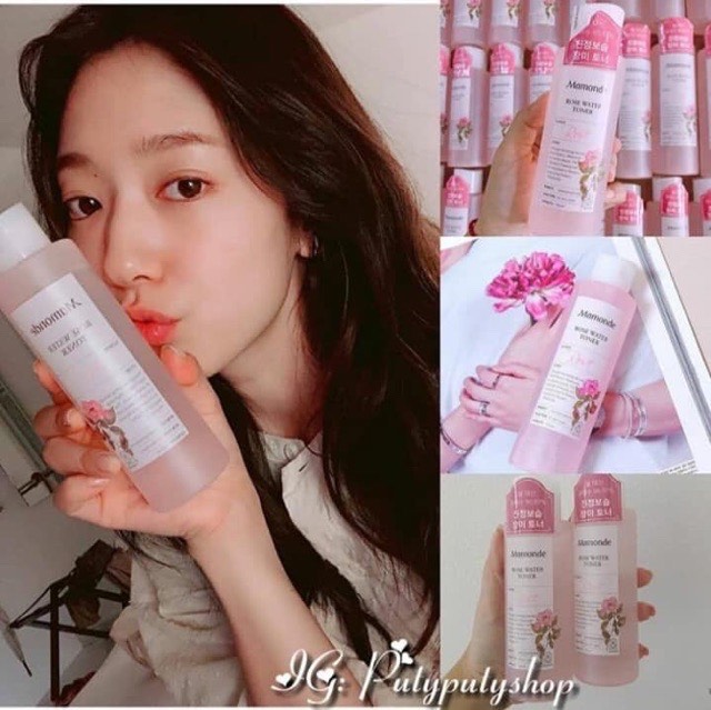 [ CÓ SẴN ] Nước hoa hồng Toner Mamonde.
