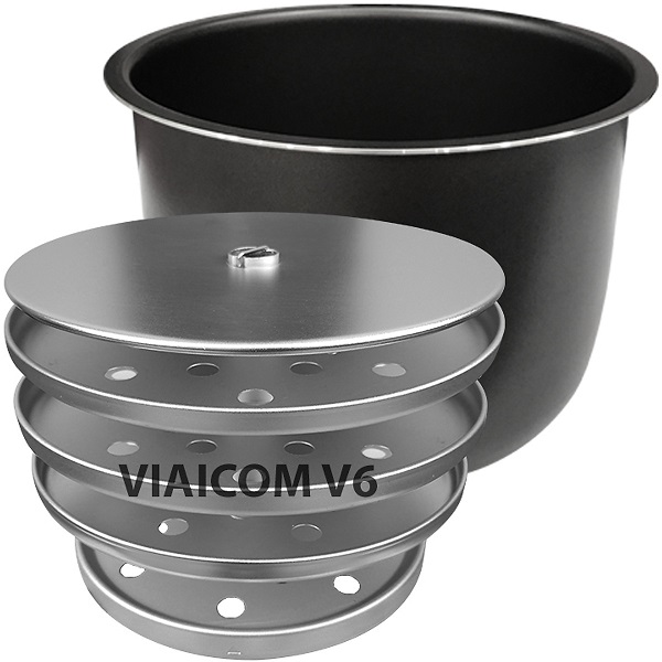 [ FREESHIP Toàn Quốc ] MÁY LÀM TỎI ĐEN VIAICOM V6