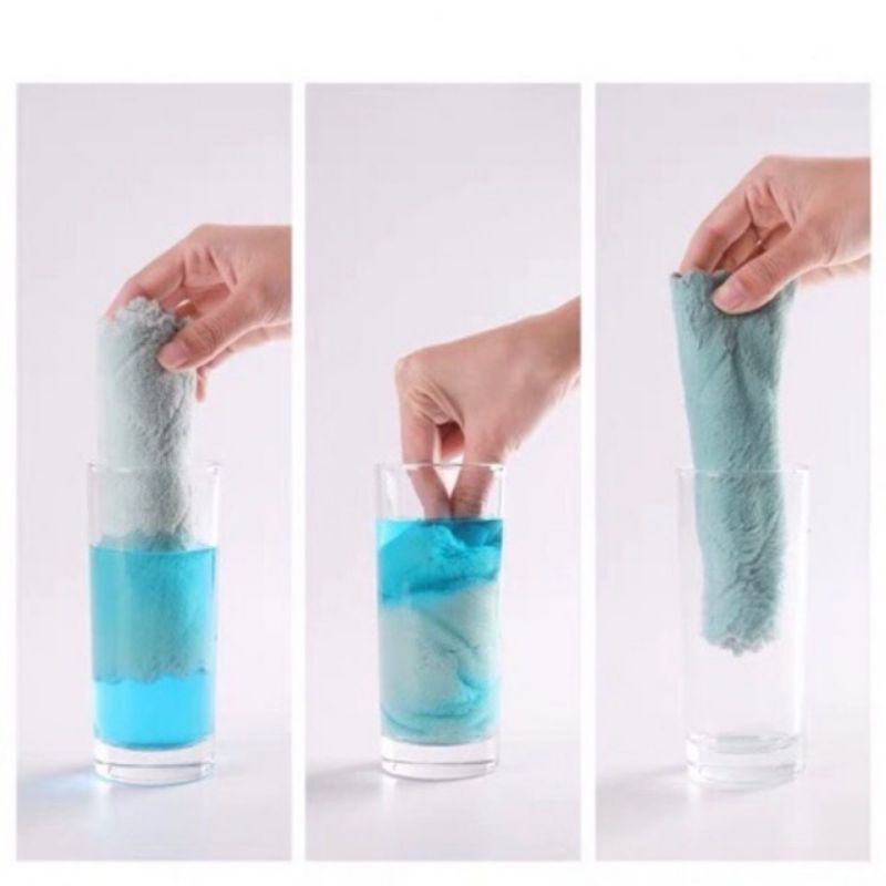 Set 10 Khăn lau 2 mặt đa năng mềm mịn
